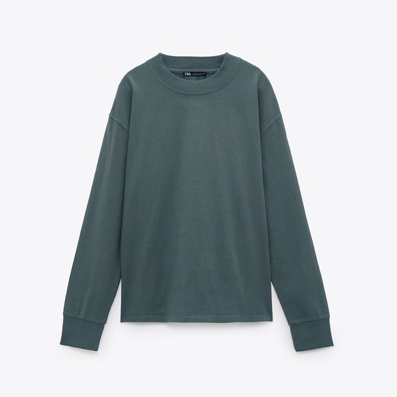 ZARA LONG SLEEVED SHIRT - Picture 1 of 8